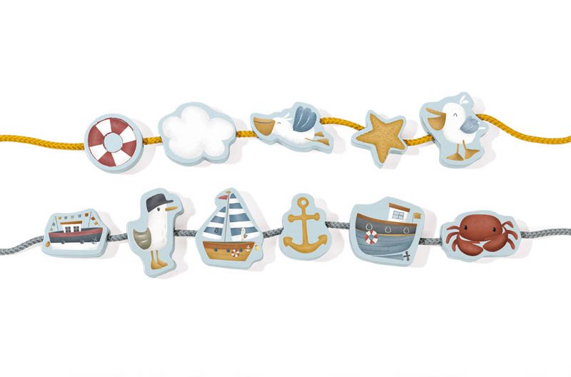 LITTLE DUTCH LACING BEADS SAILOR BAY - Image 4