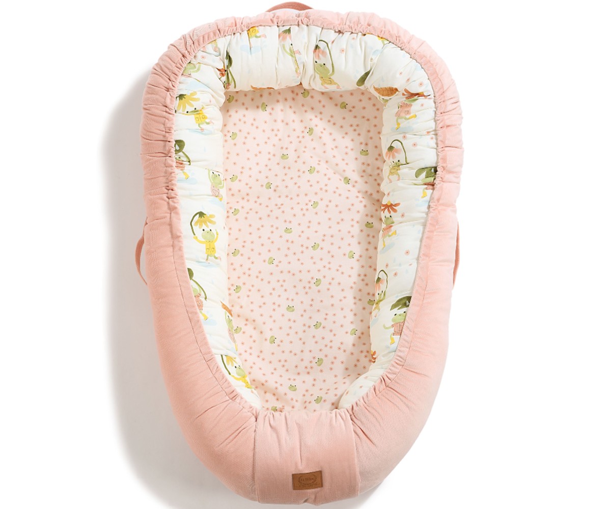 BABY NEST FROGS - POWDER PINK
