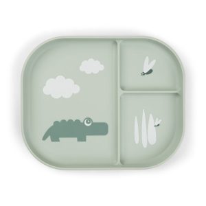 DONEBYDEER COMPARTMENT PLATE CLOUDS GREEN
