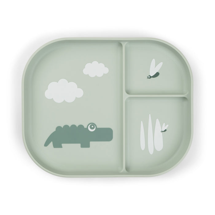 DONEBYDEER COMPARTMENT PLATE CLOUDS GREEN