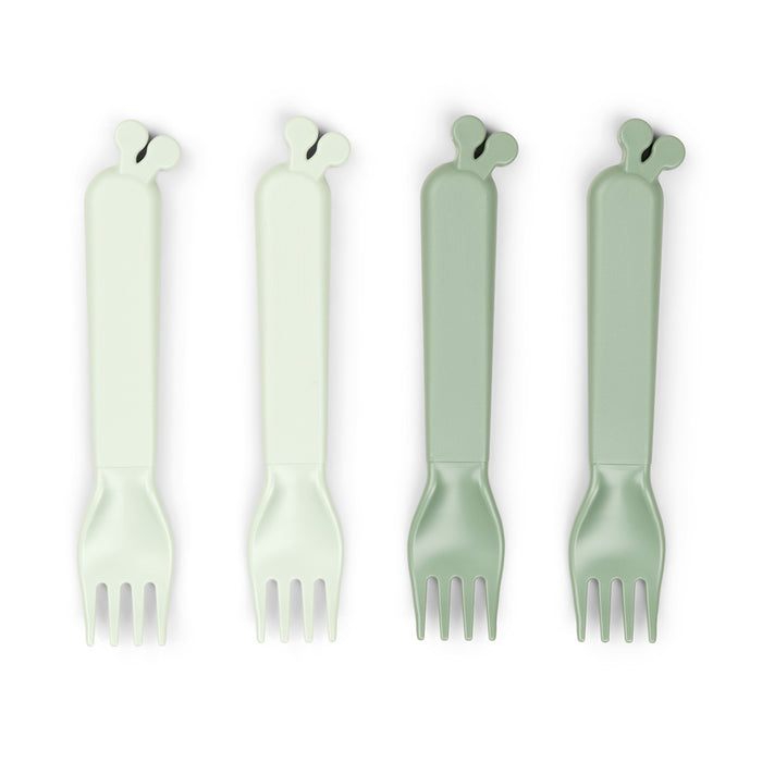 DONEBYDEER FORKS SET4 RAFFI GREEN