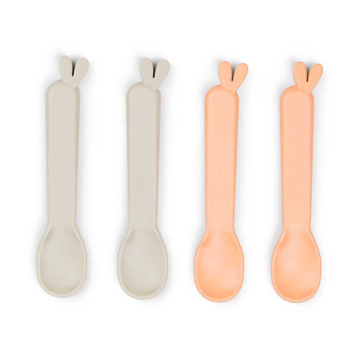 DONEBYDEER SPOONS SET4 LALEE SAND/CORAL