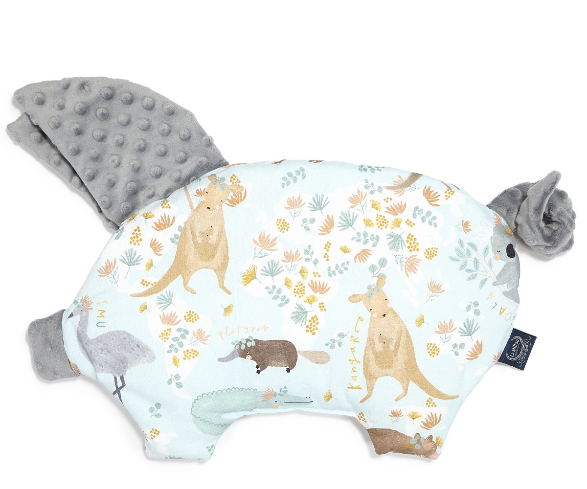 SLEEPY PIG DUNDEE AND FRIENDS GREY