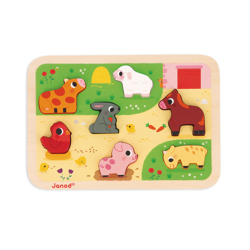 JANOD CHUNKY PUZZLE FARM