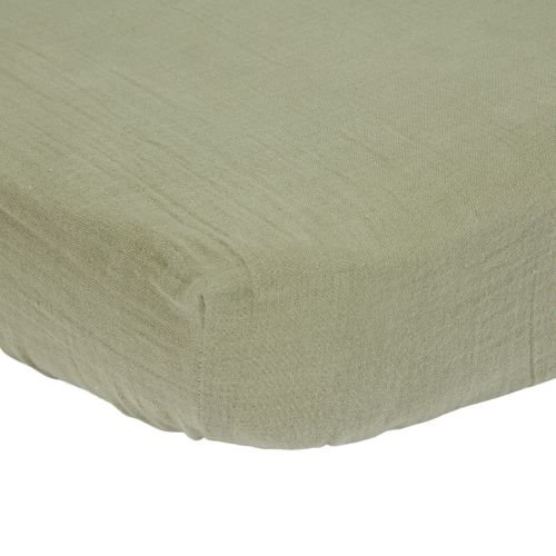 LITTLE DUTCH FITTED SHEET OLIVE NEW