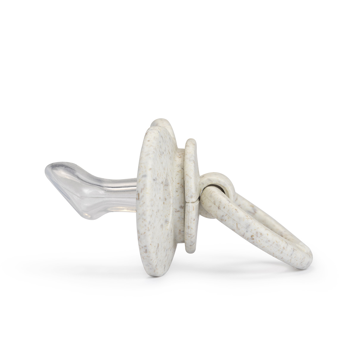 ELODIE BAMBOO SILICONE ORTHODONTIC PACIFIER 0-6M VANILLA - Image 2