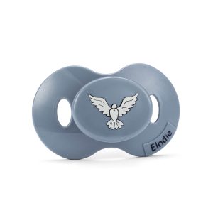 ELODIE ORTHODONTIC SILICONE PACIFIER 3M+ FREE BIRD