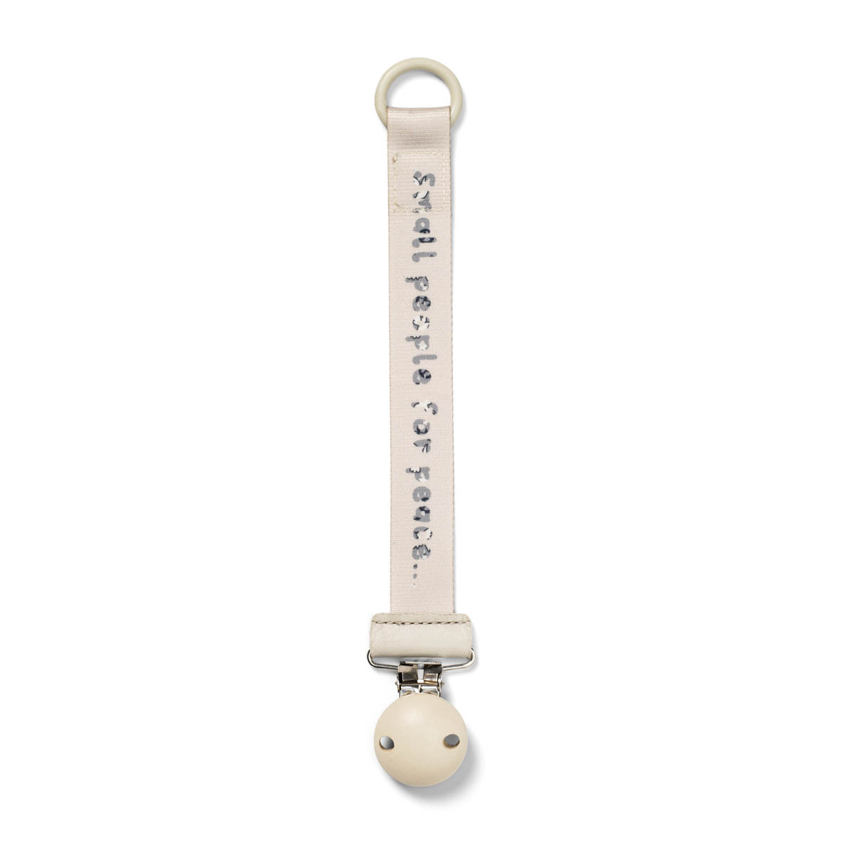 ELODIE PACIFIER CLIP SMALL PEOPLE FOR PEACE