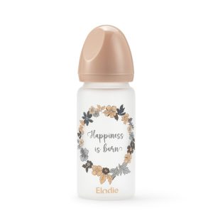 ELODIE GLASS BOTTLE BLUE GARDEN 270ML