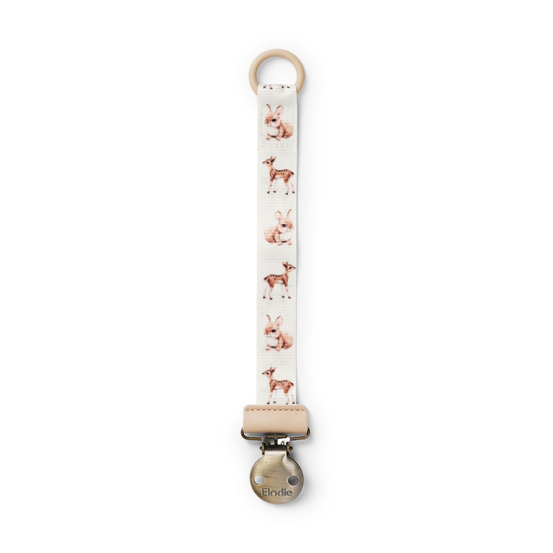 ELODIE PACIFIER CLIP FAIRYTALE FRIENDS