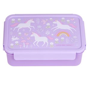 A LITTLE LOVELY COMPANY LUNCH BOX BENTO UNICORN DREAMS