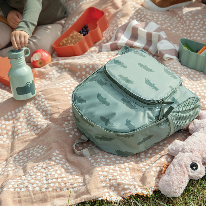 DONE BY DEER KIDS BACKPACK CROCO GREEN - Image 6