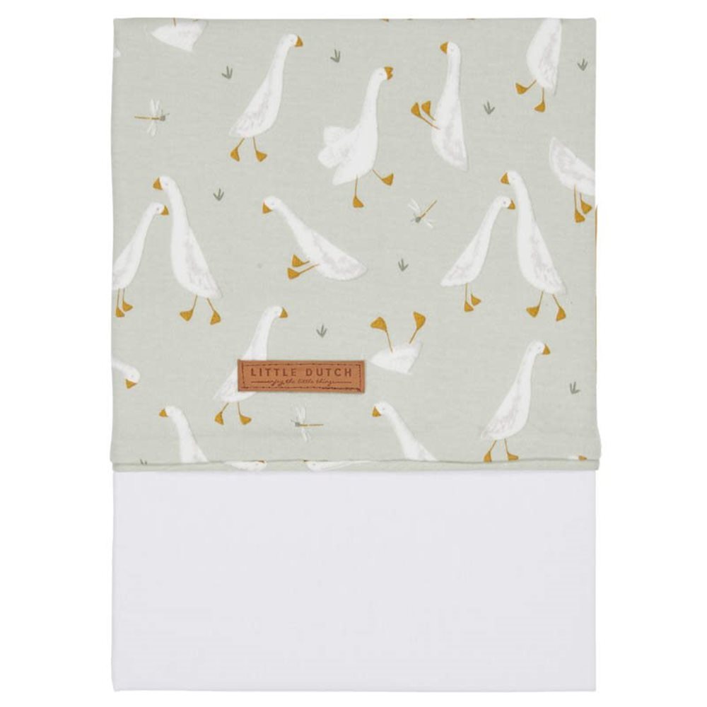 LITTLE DUTCH COT SHEET LITTLE GOOSE 110*140