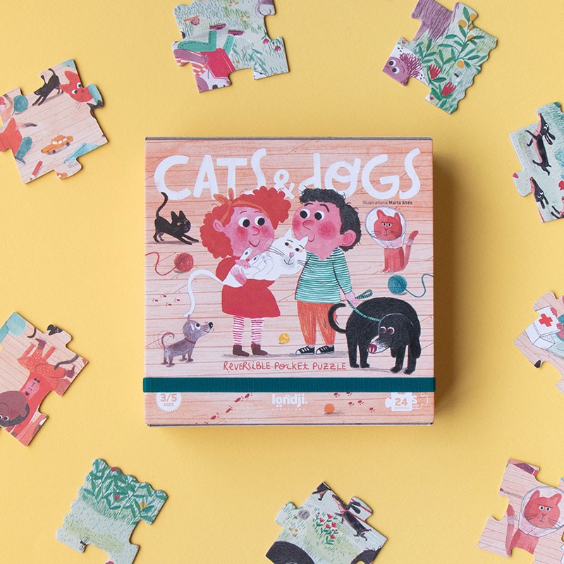 LONDJI CATS & DOGS PUZZLE
