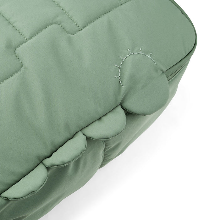 DONE BY DEER QUILTED BACKPACK CROCO GREEN - Image 2