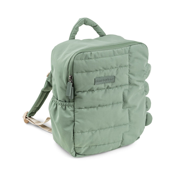 DONE BY DEER QUILTED BACKPACK CROCO GREEN