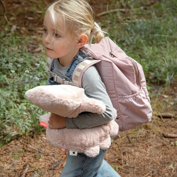 DONE BY DEER QUILTED BACKPACK CROCO POWDER - Image 5