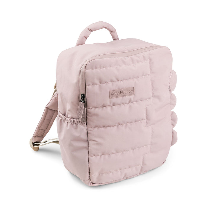 DONE BY DEER QUILTED BACKPACK CROCO POWDER