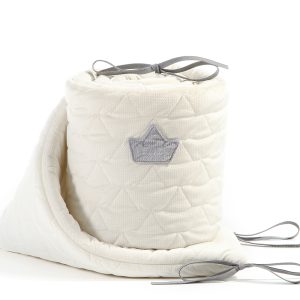 LA MILLOU COT BUMPER VELVET RAFAELLO