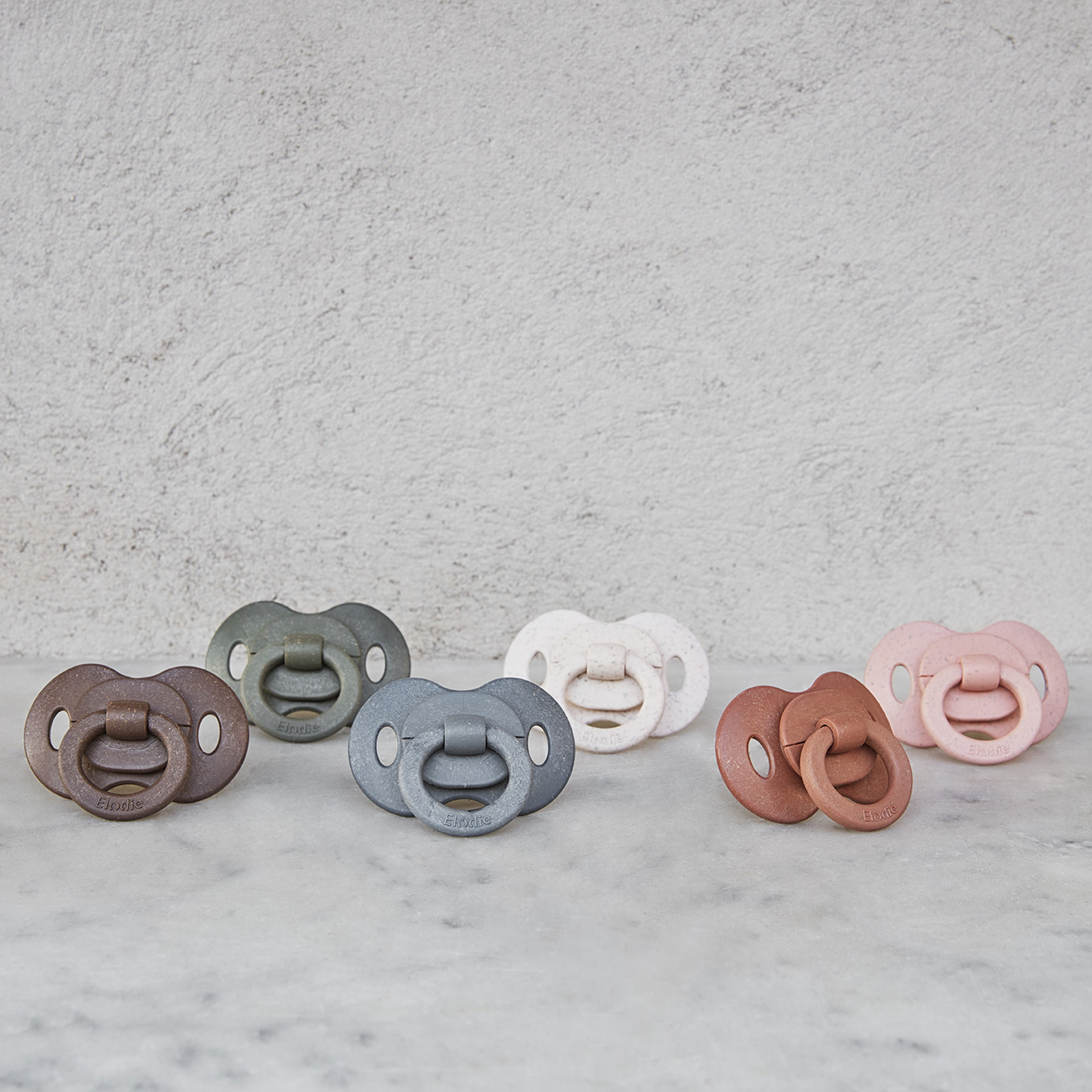 ELODIE BAMBOO SILICONE ORTHODONTIC PACIFIER 3M+ LILY WHITE - Image 4