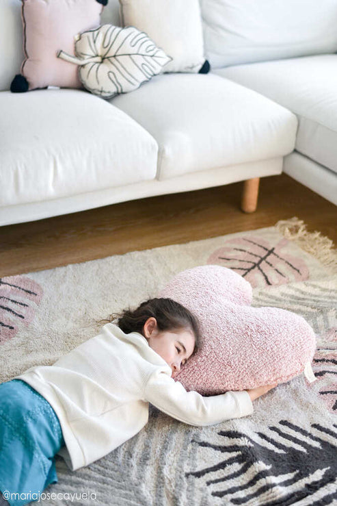 LORENA CANALS CUSHION HEART PINK - Image 2