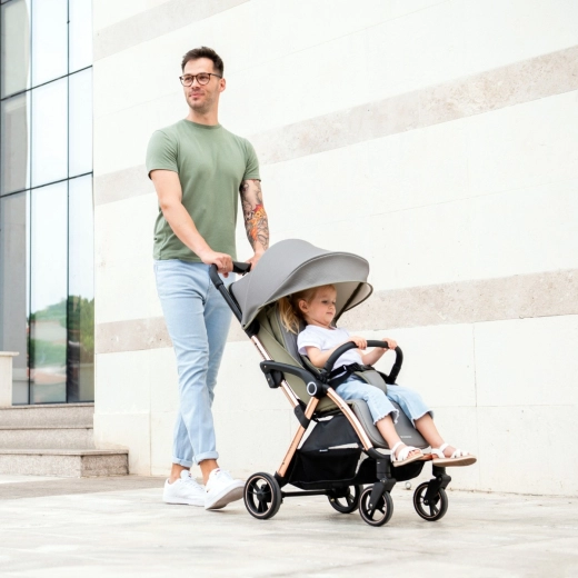 KIKKABOO PUSHCHAIR EDEN BEIGE - Image 2