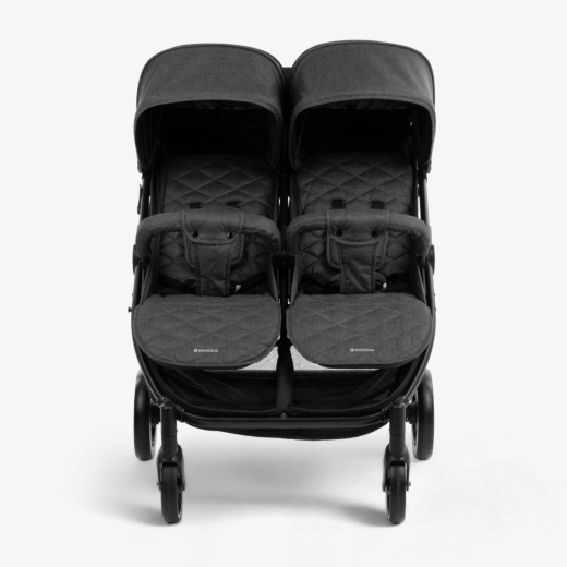 KIKKABOO TWIN STROLLER HAPPY 2 BLACK 2023 - Image 4