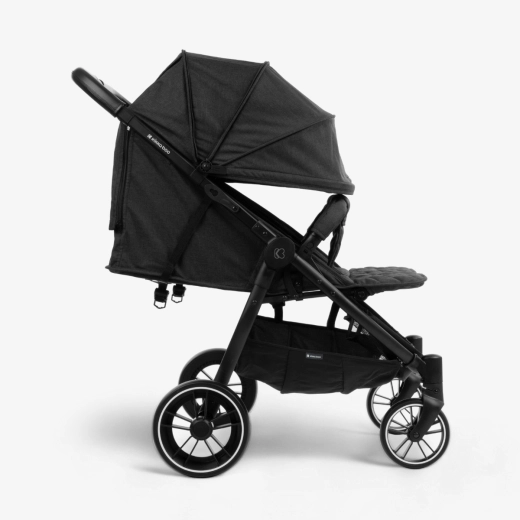 KIKKABOO TWIN STROLLER HAPPY 2 BLACK 2023 - Image 3