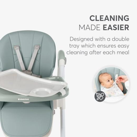 KIKKABOO HIGHCHAIR SPICY LIGHT GREY - Image 5
