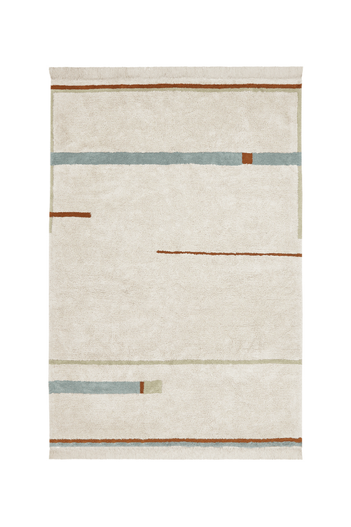 LORENA CANALS RUG LANES BLUE 90*130 - Image 2