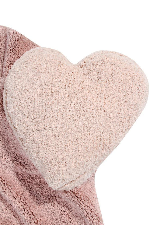 LORENA CANALS RUG PUFFY HEART PINK - Image 3