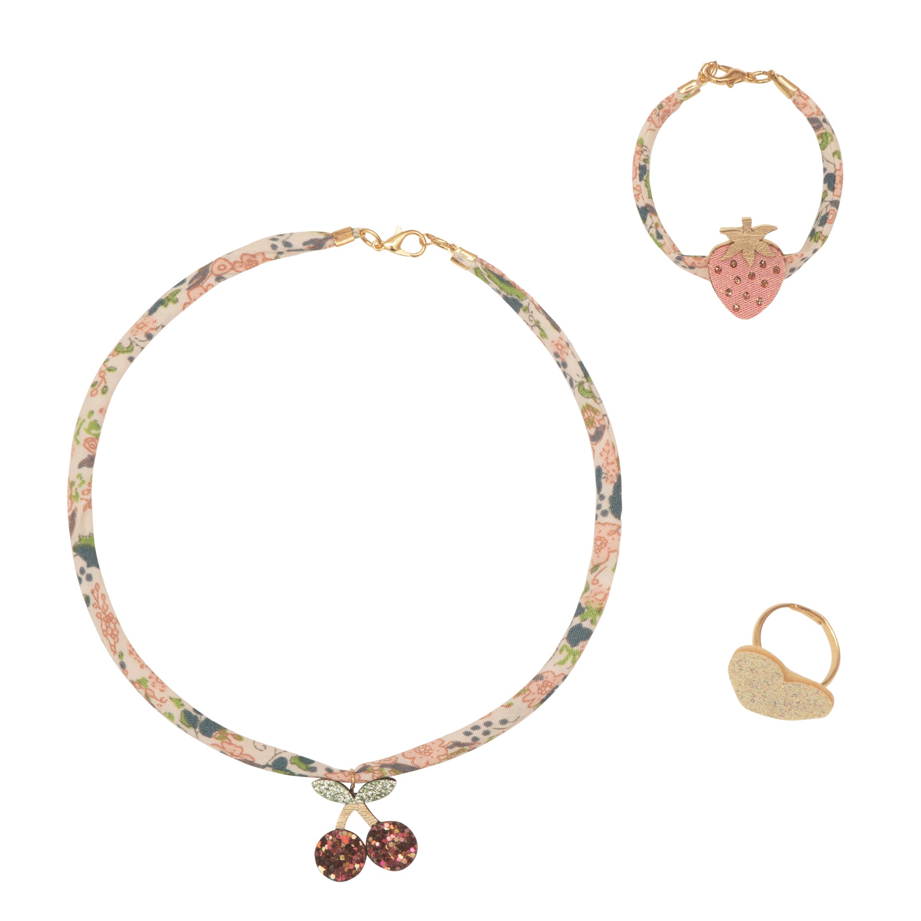 MIMI & LULA CHERRIES JEWELLERY SET