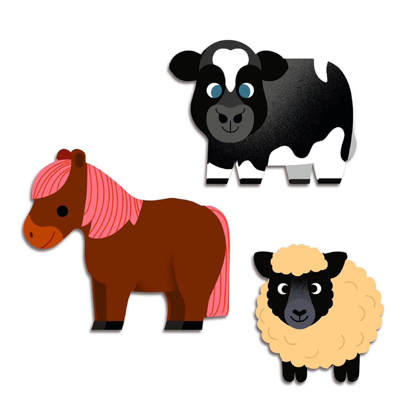 Djeco Baby stickers Farm animals - Image 2