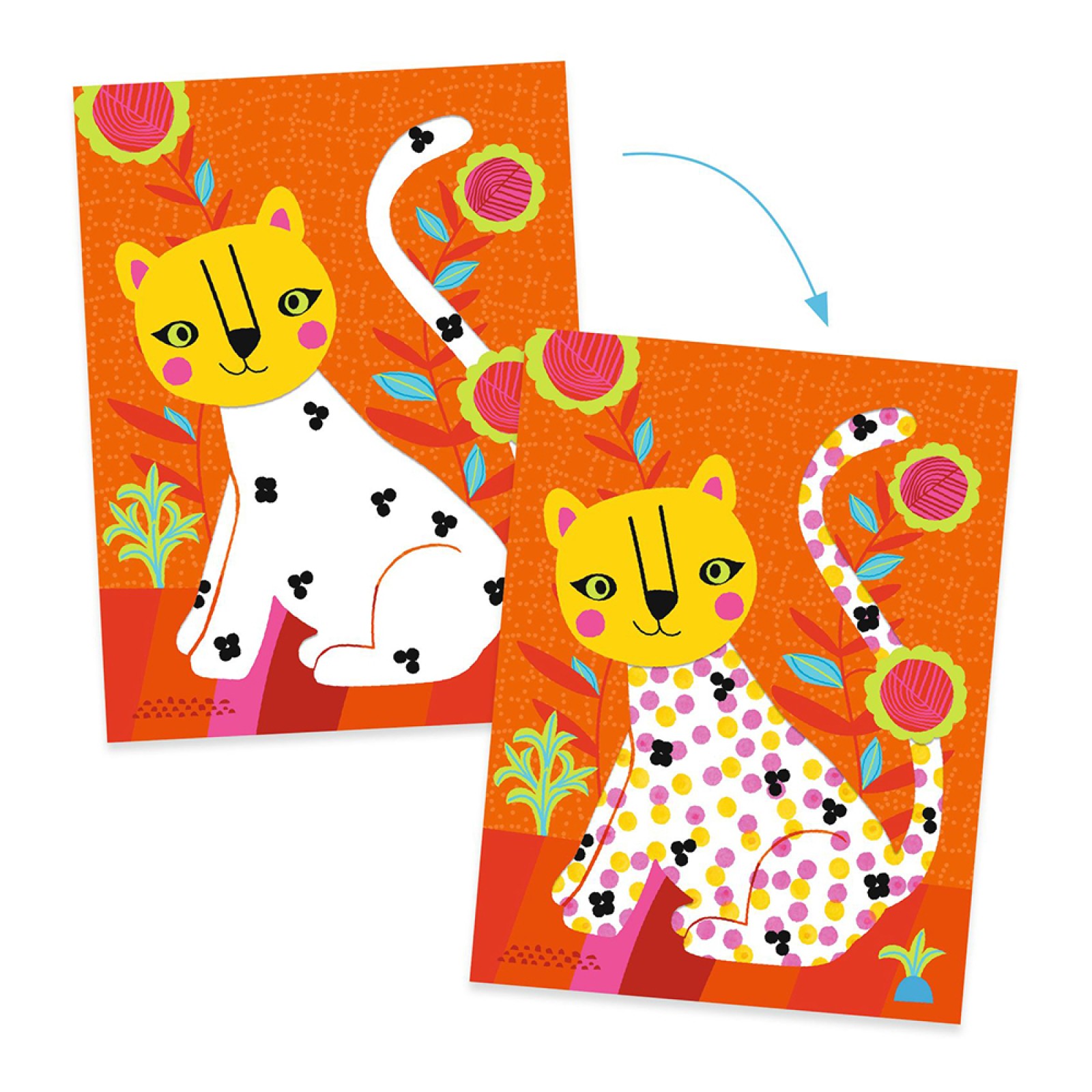Djeco Draw Dots Set - Image 3