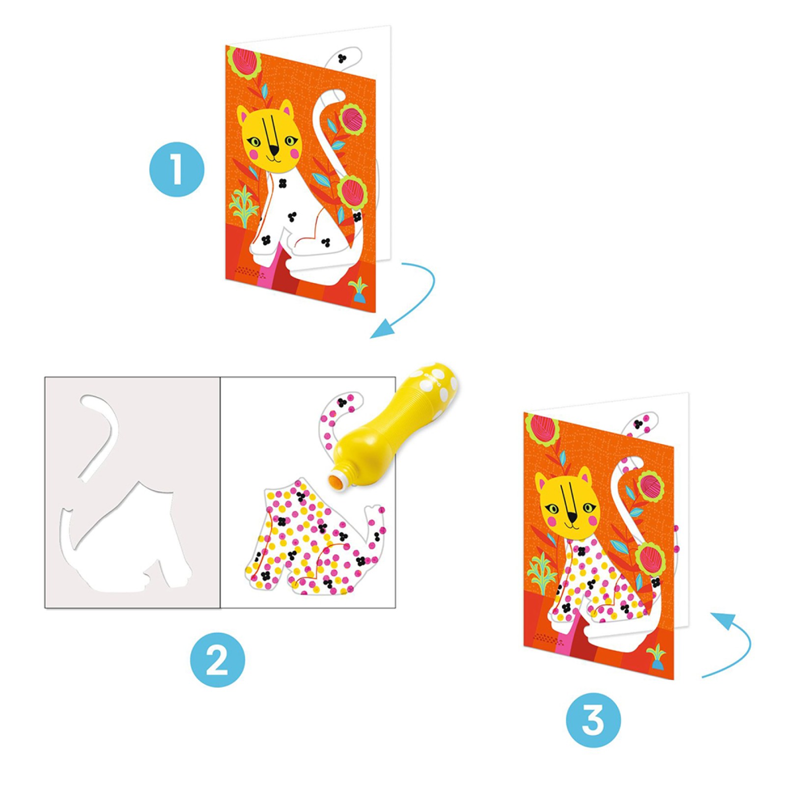 Djeco Draw Dots Set - Image 5