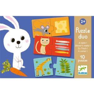 Djeco Puzzle Duo Dinners ready