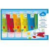 Djeco 6 finger paints tubes - Basic Colours - Washable
