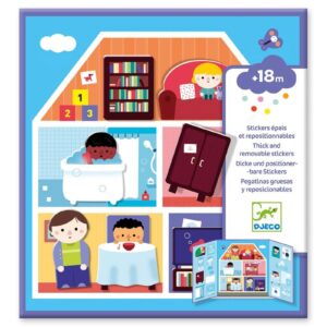 DJECO Removable stickers House