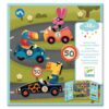DJECO Removable stickers Cars