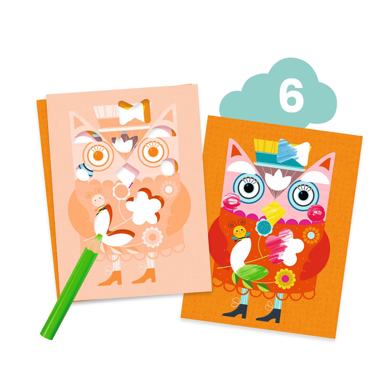 Djeco creative activities The cat and his pals - Image 7
