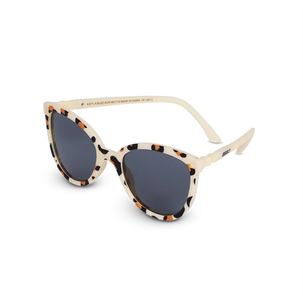 KIETLA Sunglasses Buzz 6-9 Ys Cream Leopard - Image 2