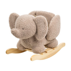 NATTOU LAPIDOU Rocking Toy elephant Teddy Taupe