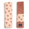 LA MILLOU SEAT BELT COVERS HEARTBEAT PINK