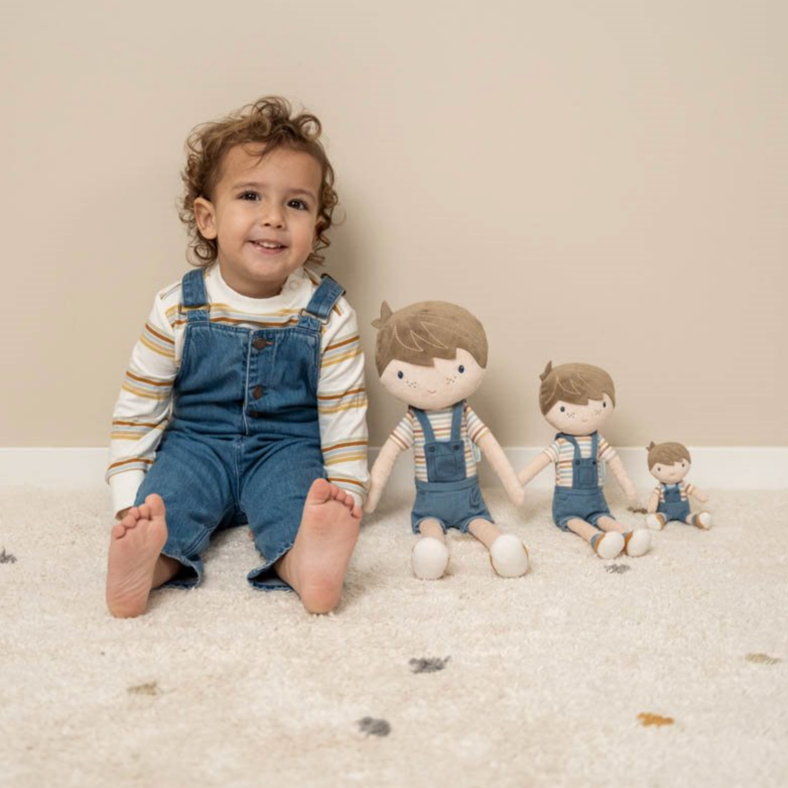 LITTLE DUTCH - Cuddly doll Jim 35 cm - Image 2