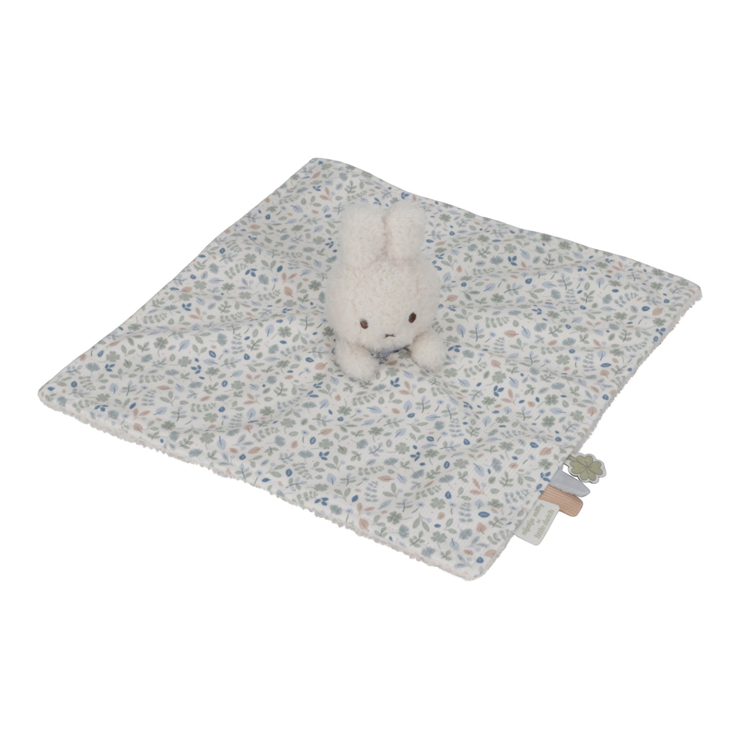 LITTLE DUTCH. Miffy Cuddle cloth - Lucky Leaves GRS - Image 6
