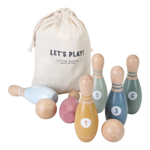 LITTLE DUTCH. Bowling Set FSC