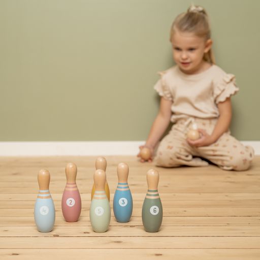 LITTLE DUTCH. Bowling Set FSC - Image 5