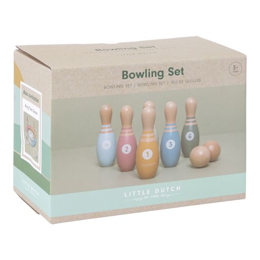 LITTLE DUTCH. Bowling Set FSC - Image 6