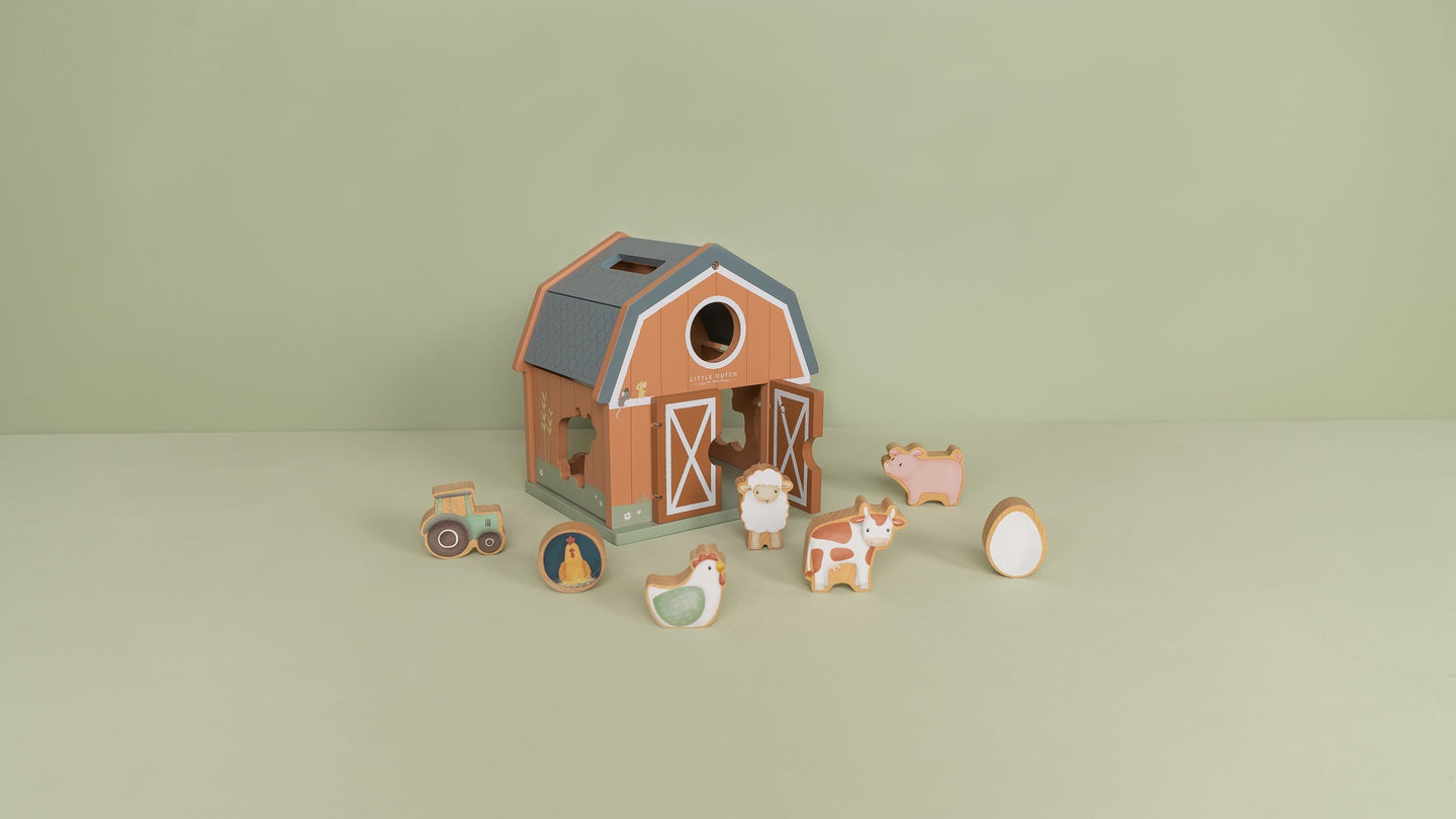 LITTLE DUTCH SHAPE SORTER FARM - Image 5