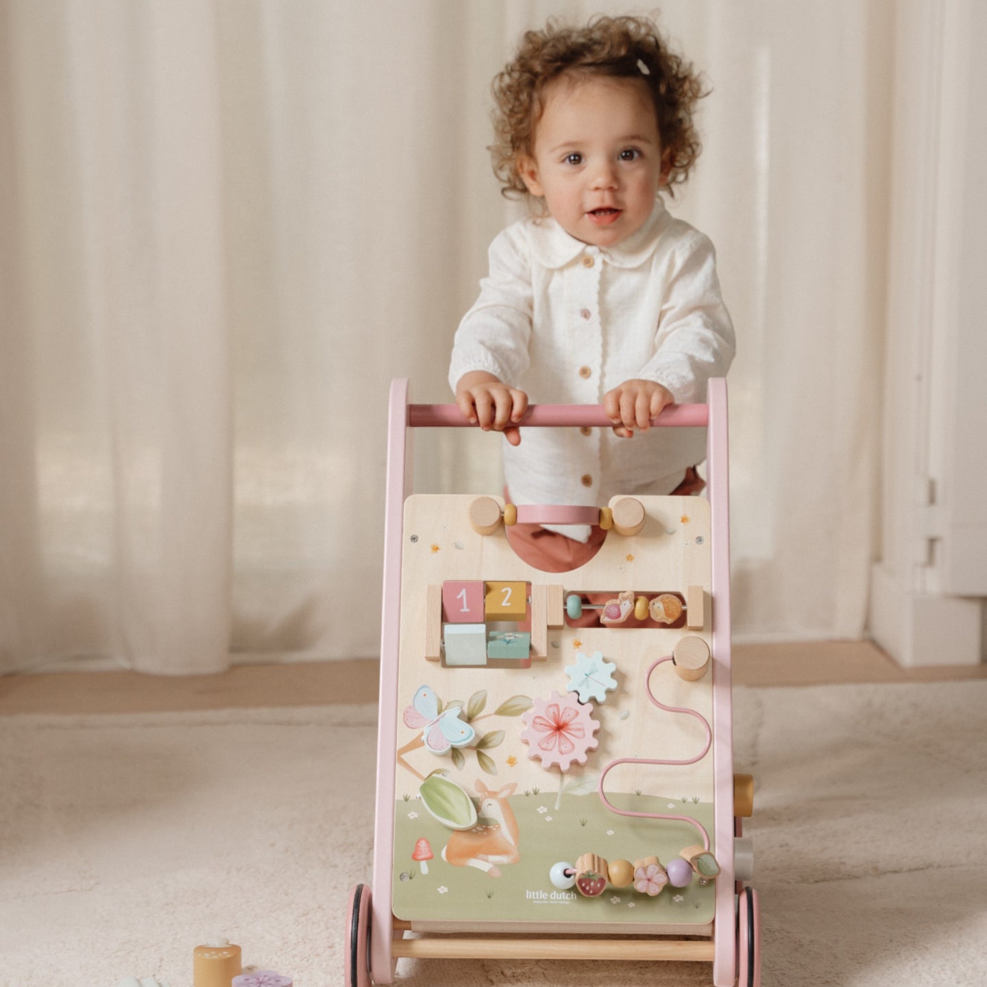 LITTLE DUTCH. Multi-activity Baby Walker Fairy Garden FSC - Image 2